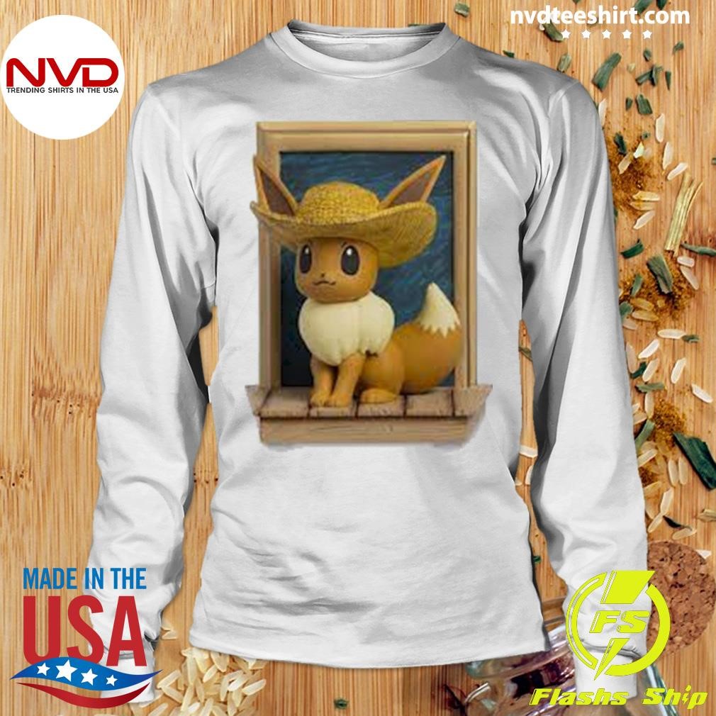 Pokemon Center Van Gogh Museum Eevee Inspired By Self Portrait With