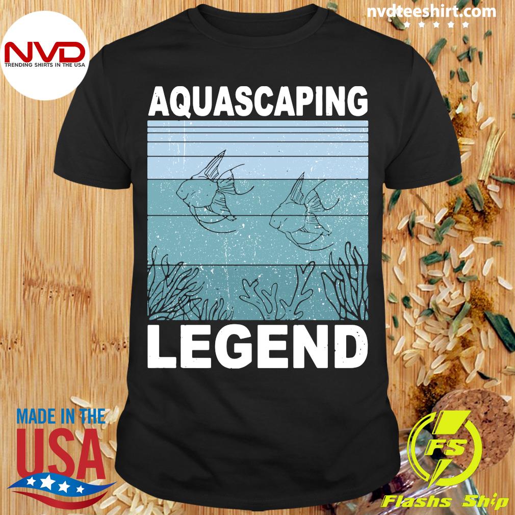 Official Aquascaping Aquarium T-shirt - NVDTeeshirt