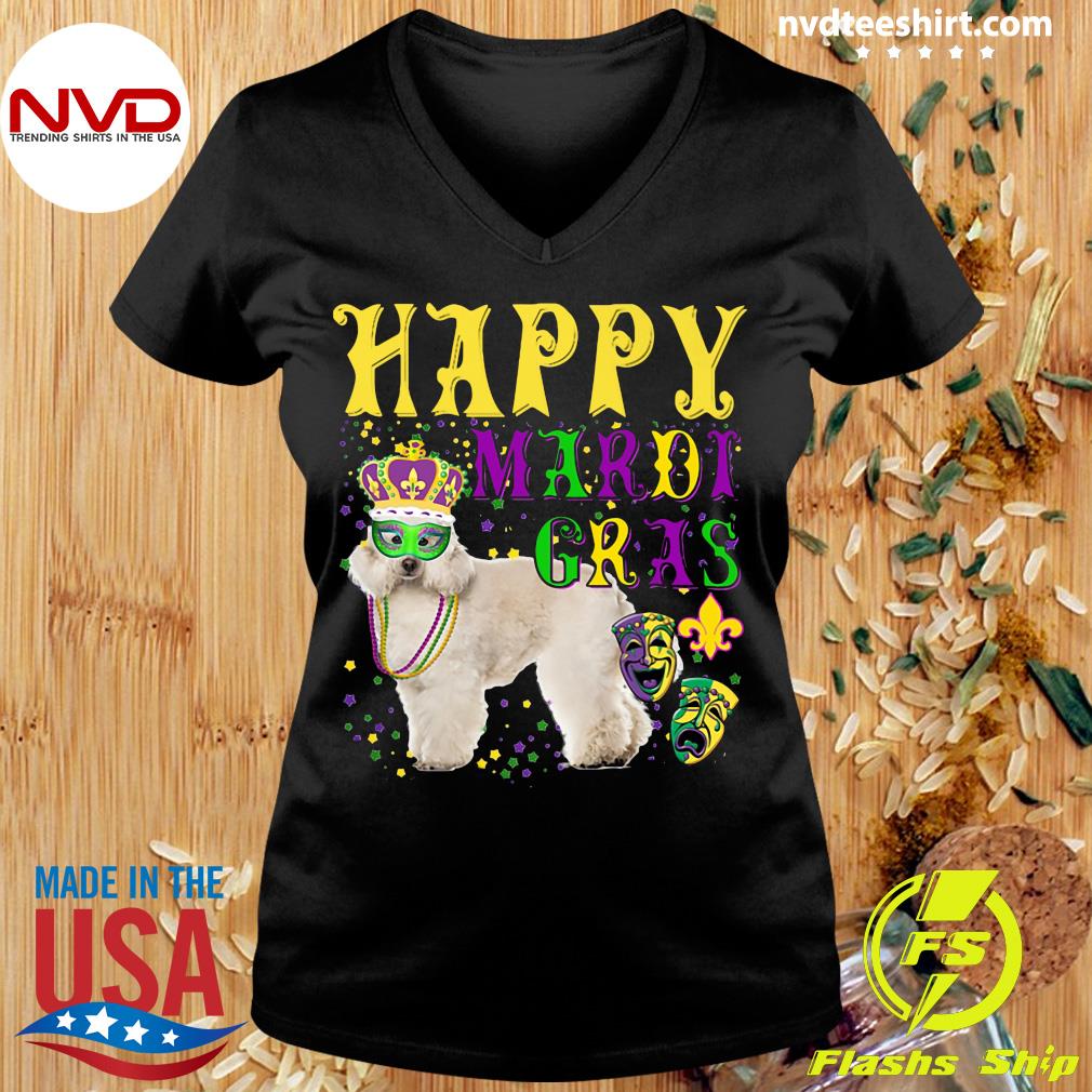 Dog mardi gras store shirt