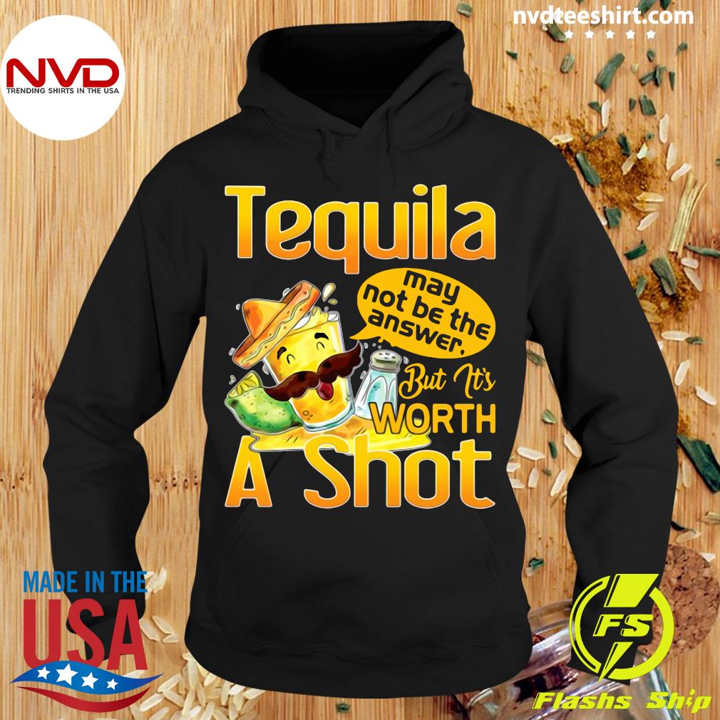 21st Birthday Shirt Tequila May Not Be the Answer But Its Worth A Shot Party Tee Birthday Shirt Tequila Shirts Tequila Shirts For Women