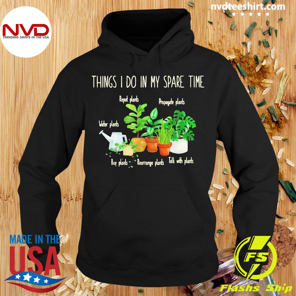 official-things-i-do-in-my-spare-time-plant-t-shirt-official-march