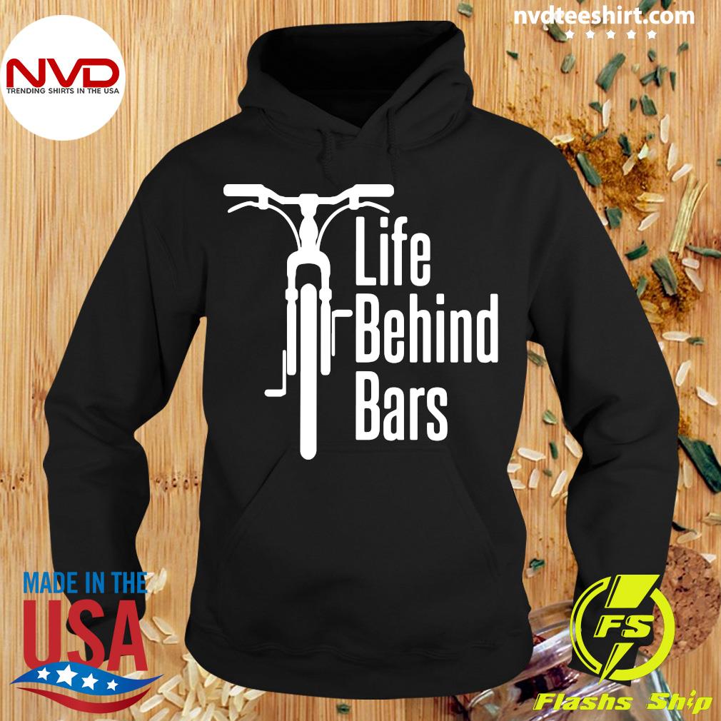 life behind bars bicycle t shirt