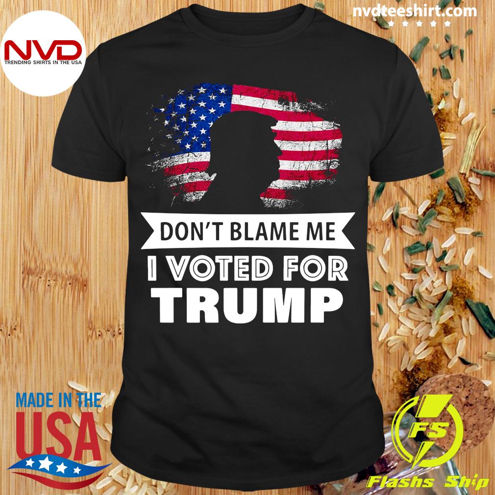 I Voted For TRUMP  Magnetic Sign 4"x10"  Silk Screen Printed Don't Blame Me 