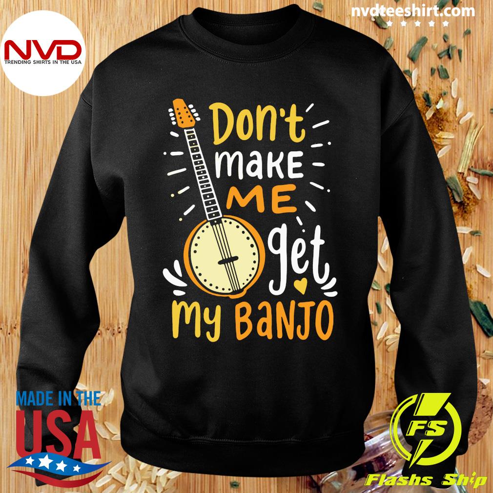 Mens Country Music Organic Cotton T-Shirt Free Will Shirts Don't Make Me Play My Banjo