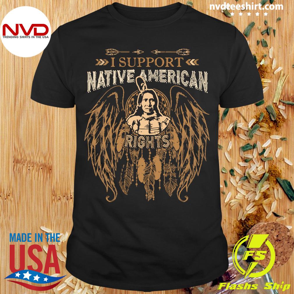 I Support Native American Rights Native Rights Essential T-Shirt | Redbubble