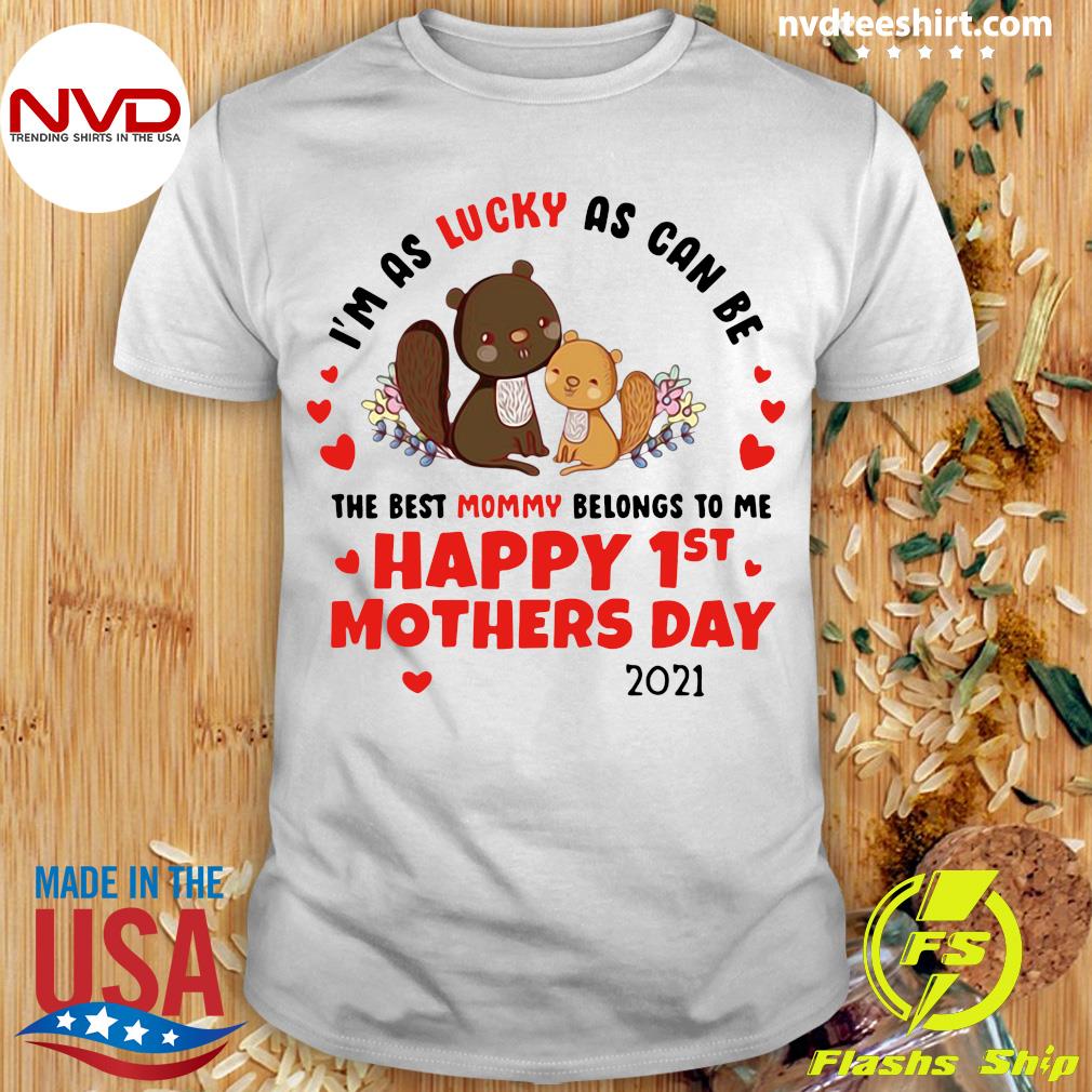 I'M LUCKY AS CAN BE WORLD'S BEST MUMMY BELONGS TO ME Laminated Sign Mothers Day 