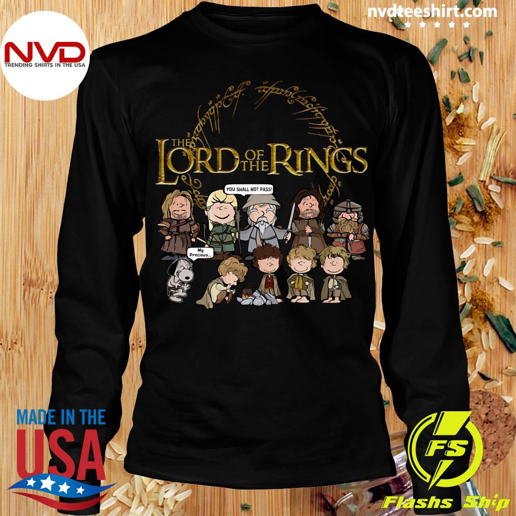 Herren der Lord Of The Rings You Wird Nicht Pass T-Shirt Unisex Lotr T-Shirt