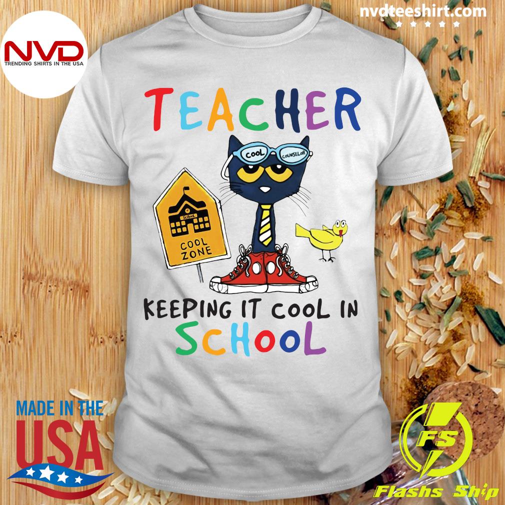 Pete the on sale cat teacher shirts