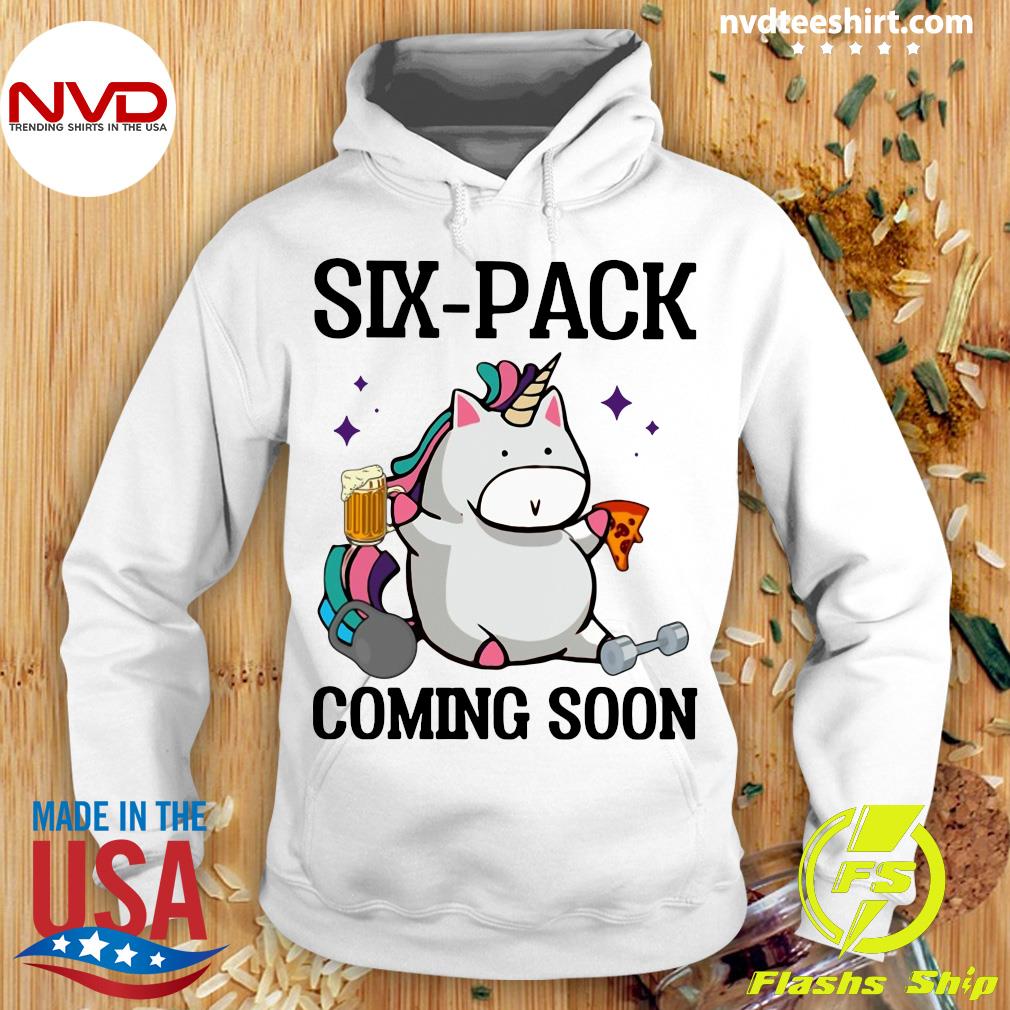 Funny Unicorn Six Pack Coming Soon T Shirt Nvdteeshirt