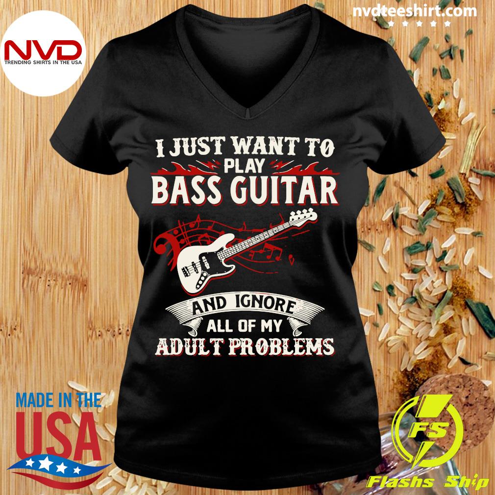 bass guitar t shirts