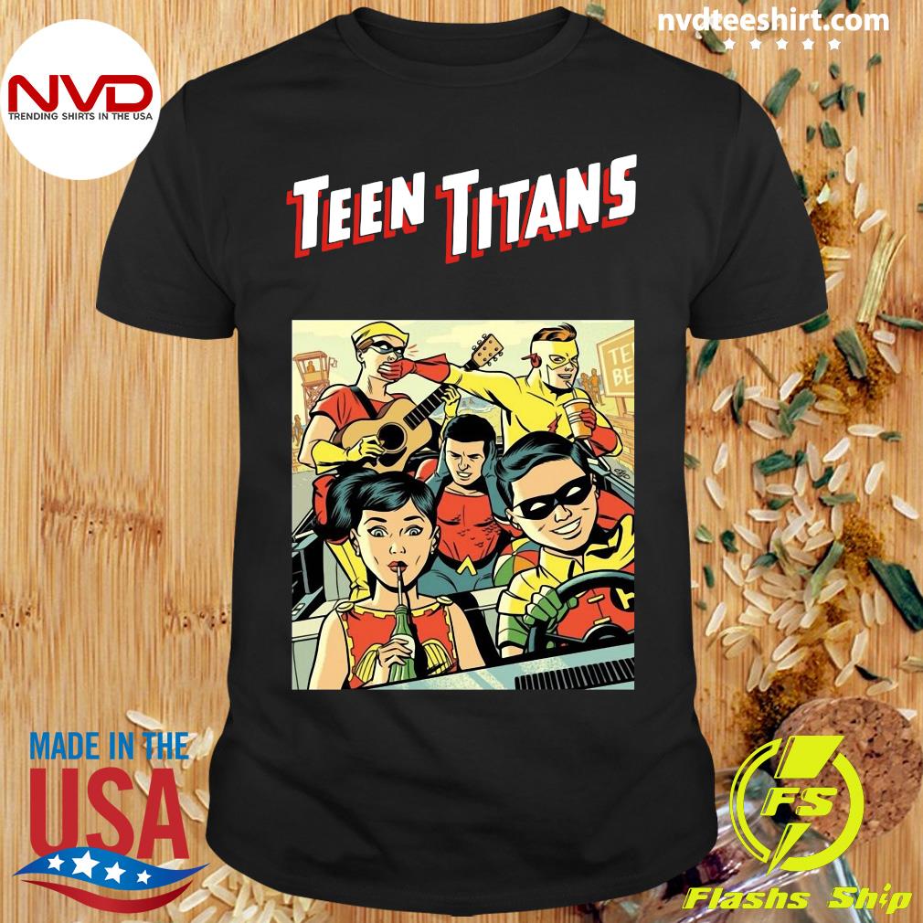 Official Teen Titans T-shirt - NVDTeeshirt