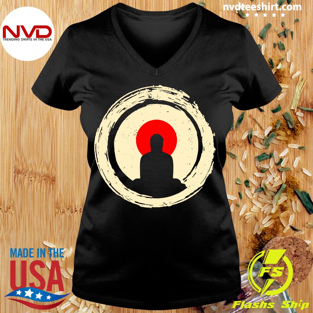 Buddha Meditation Shirt Enso Circle Buddhist Zen Shirt - NVDTeeshirt