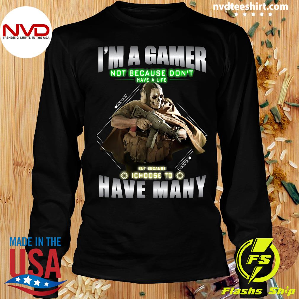 I am a gamer. Not because I don't have a life, but because I