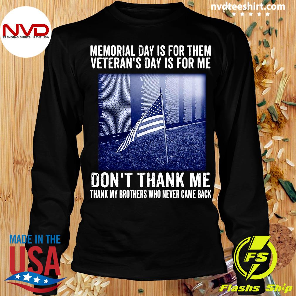 Memorial Day Is For Them, Veterans Day Is For Me Polo Shirt For Men -  Banantees