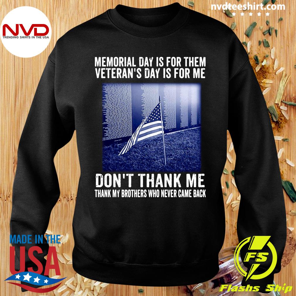 Memorial Day Is For Them, Veterans Day Is For Me Polo Shirt For Men -  Banantees