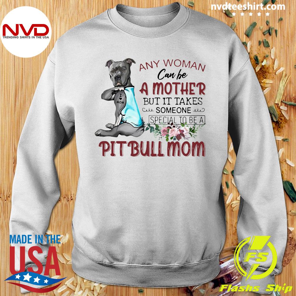 pitbull mom t shirt