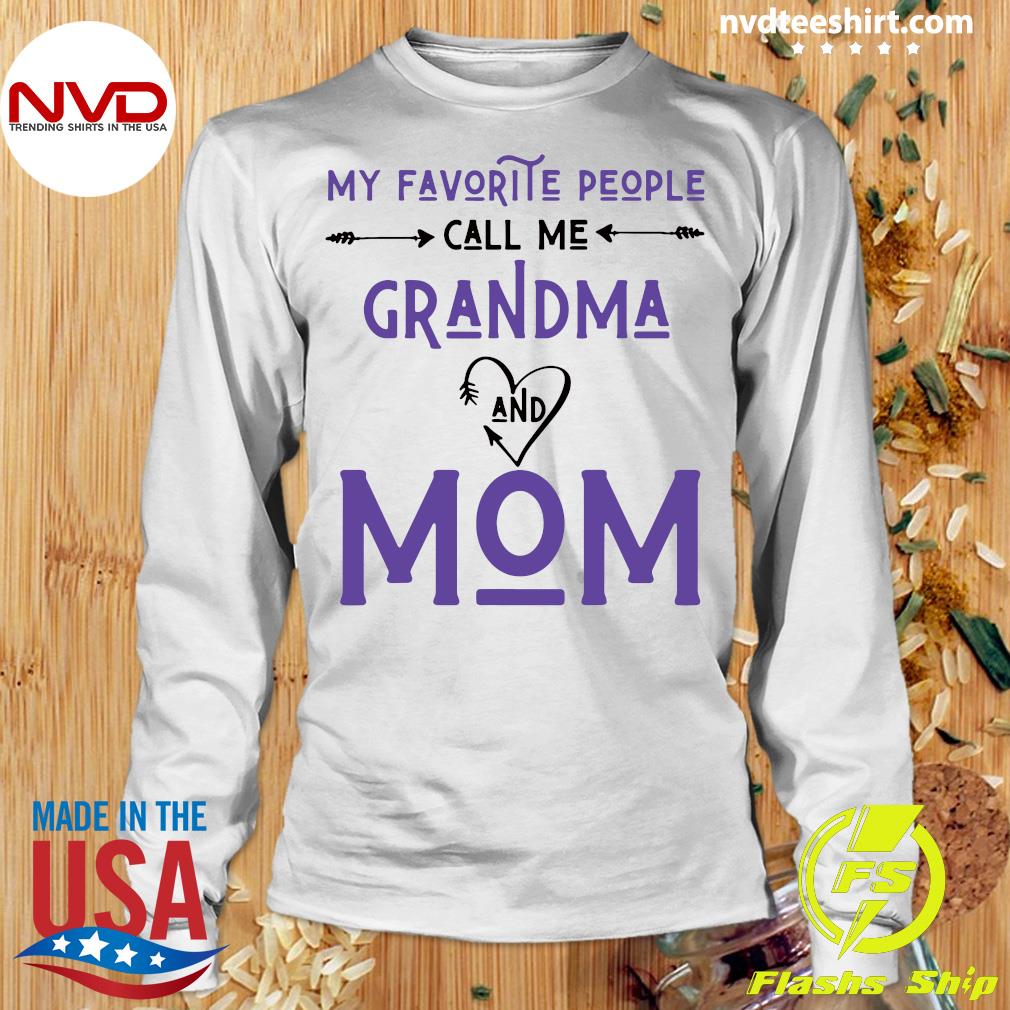My Biggest Reason for Living Calls me Grandma Women Sweatshirt tee
