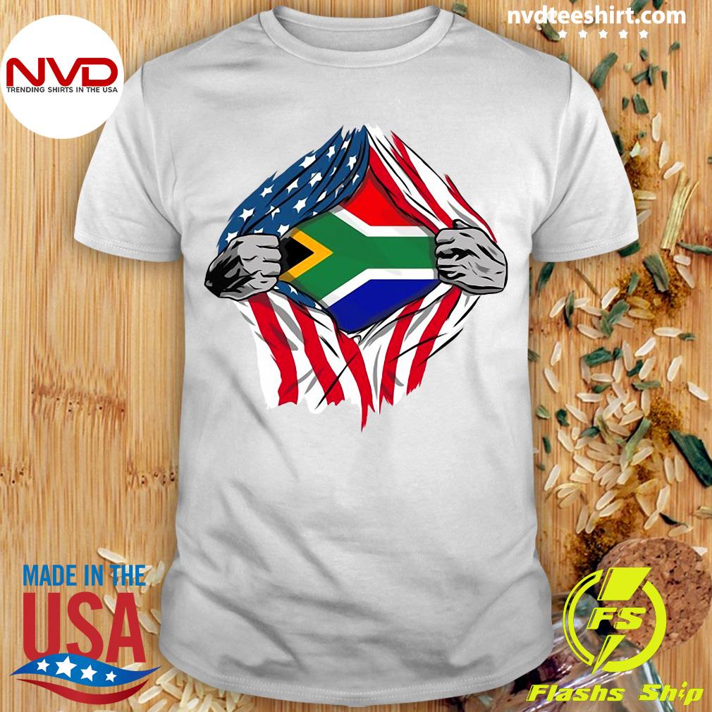 blur titel Erklæring Official African Blood Inside Me Shirt South Africa Flag T-shirt -  NVDTeeshirt