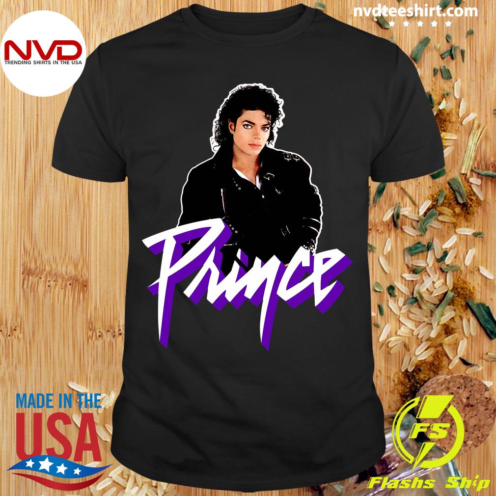 nøje Profet Urter Official Band Parody Michael Jackson Prince T-shirt - NVDTeeshirt