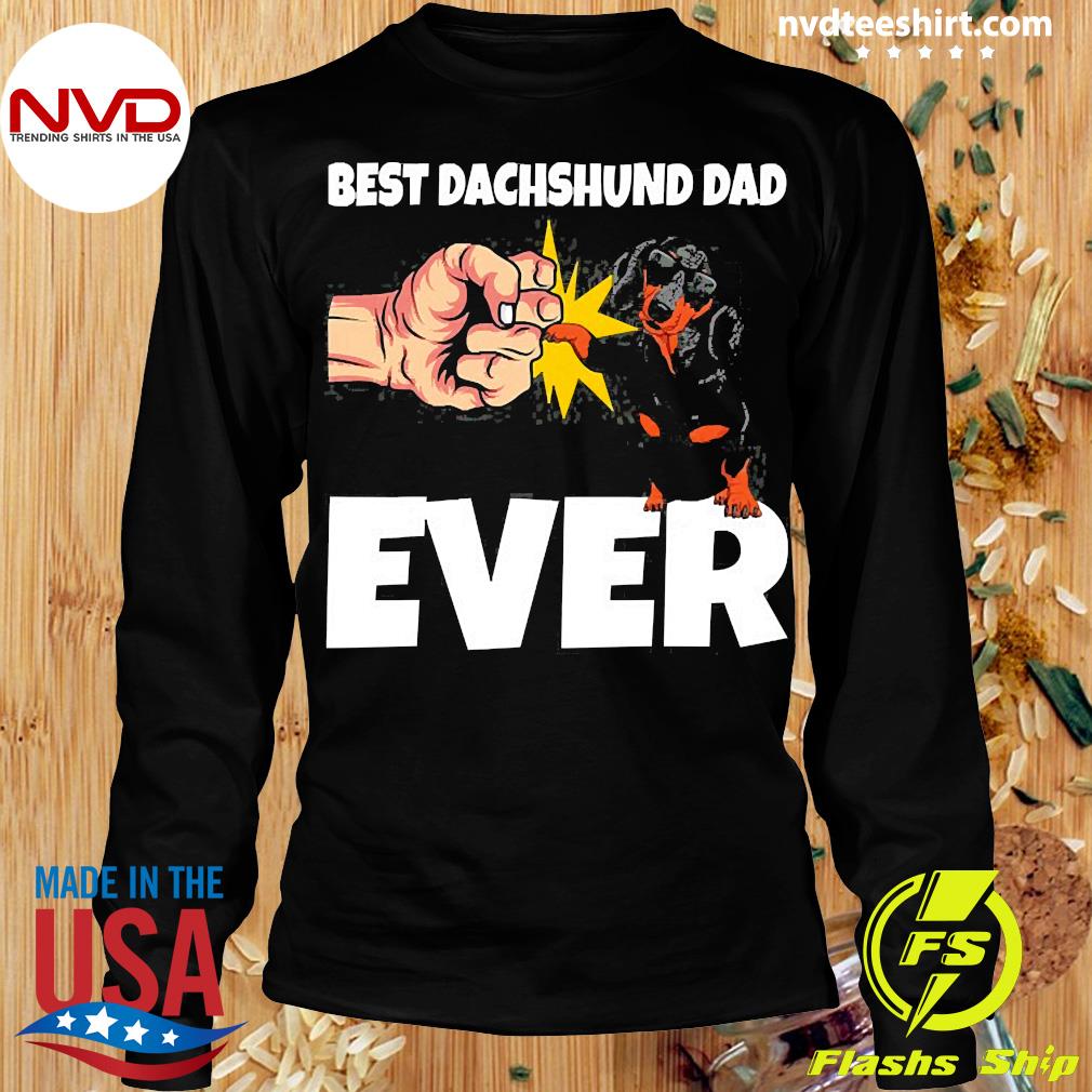 wiener dog dad shirt