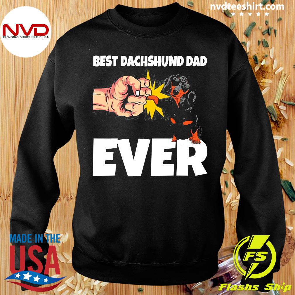 wiener dog dad shirt