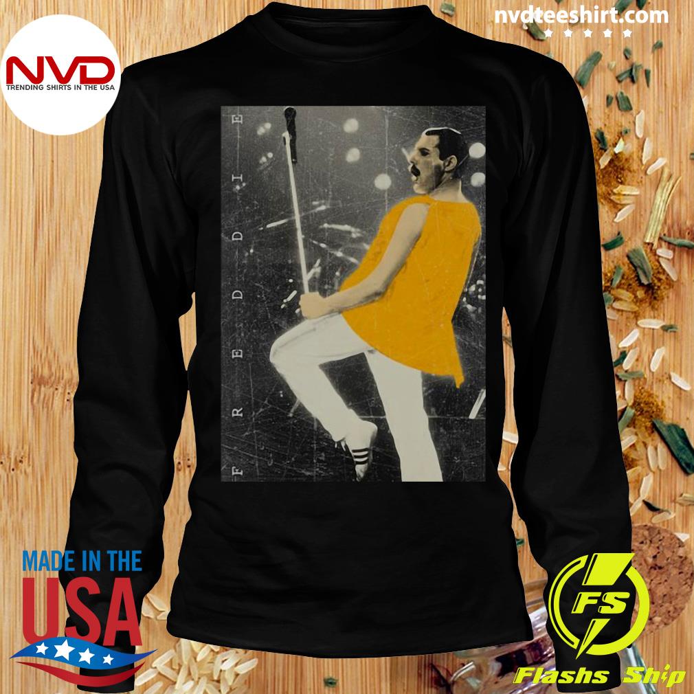 freddie mercury yellow shirt