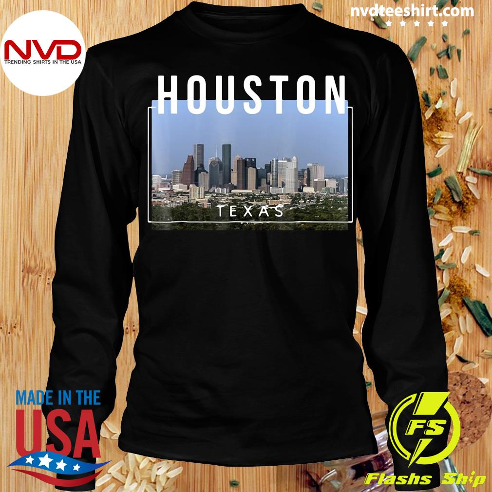  Houston Basketball Texas H-Town City Practice Jersey Long  Sleeve T-Shirt : Sports & Outdoors