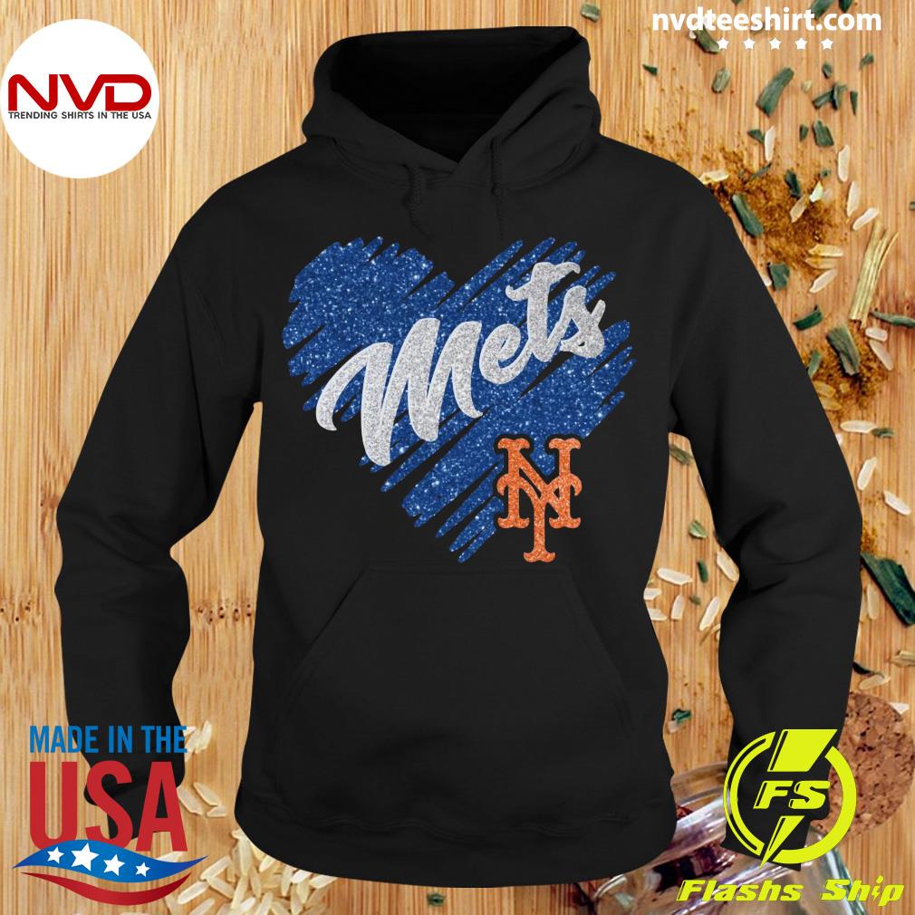 New York Jets And New York Mets Skull Heart T Shirts, Hoodies