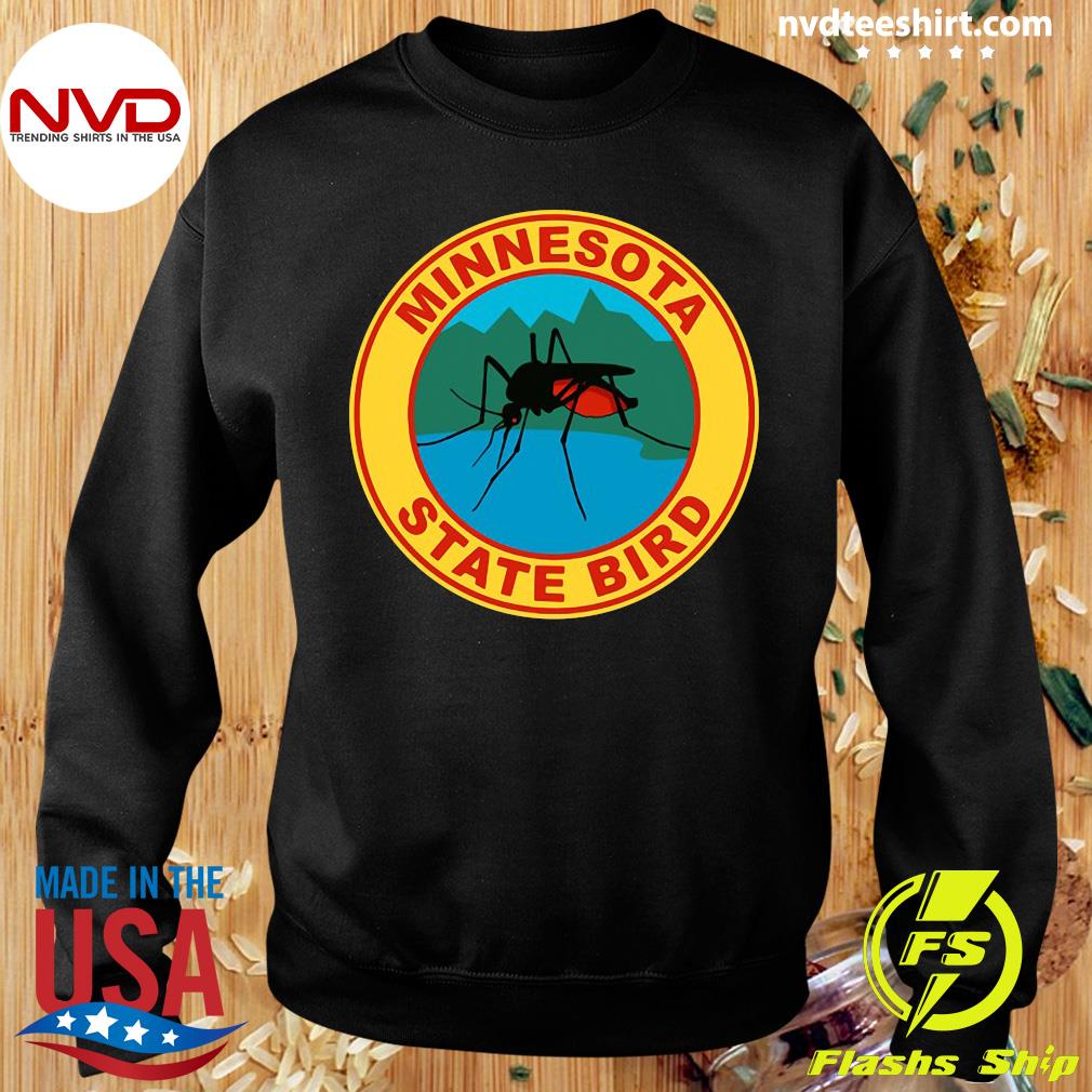 Funny Minnesota Mosquito State Bird Shirt - NVDTeeshirt