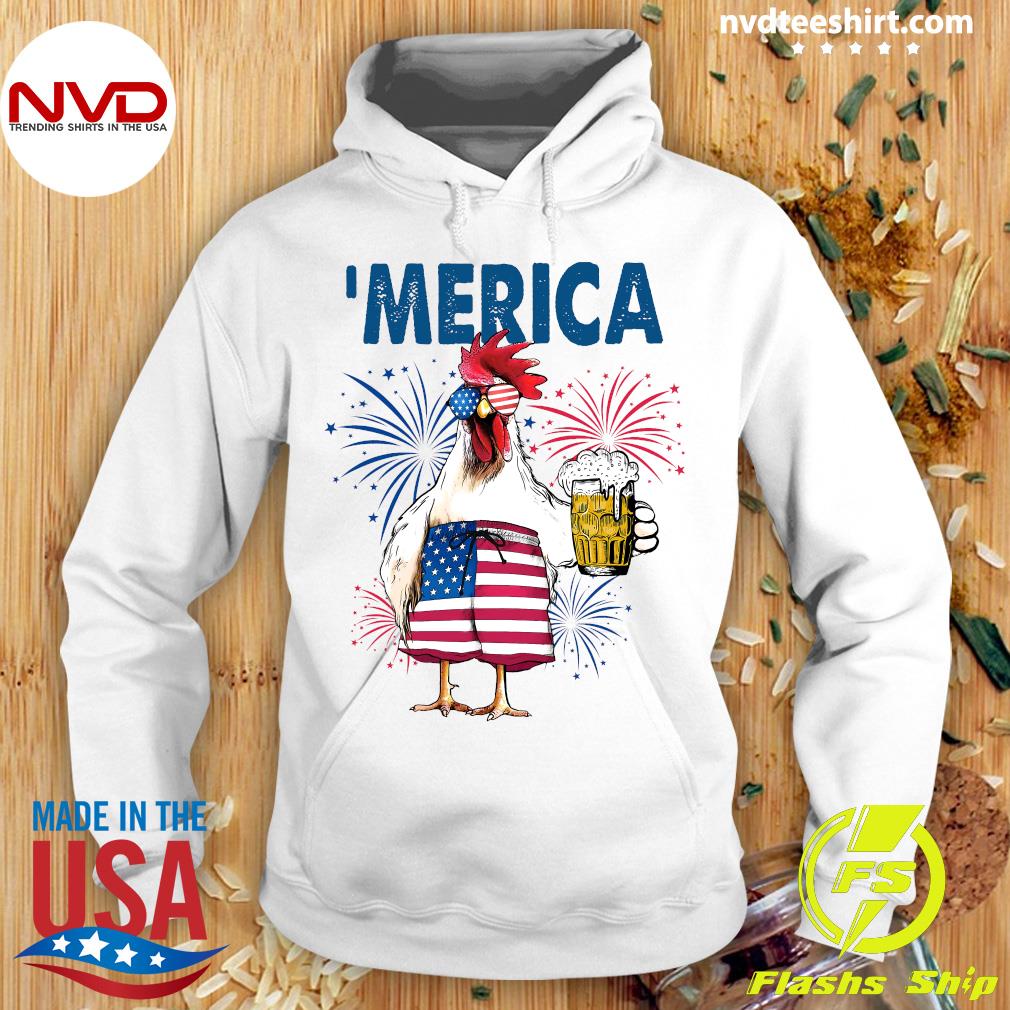 Funny Turkey Beer America Independence Day T-shirt - NVDTeeshirt, image size:1010x1010