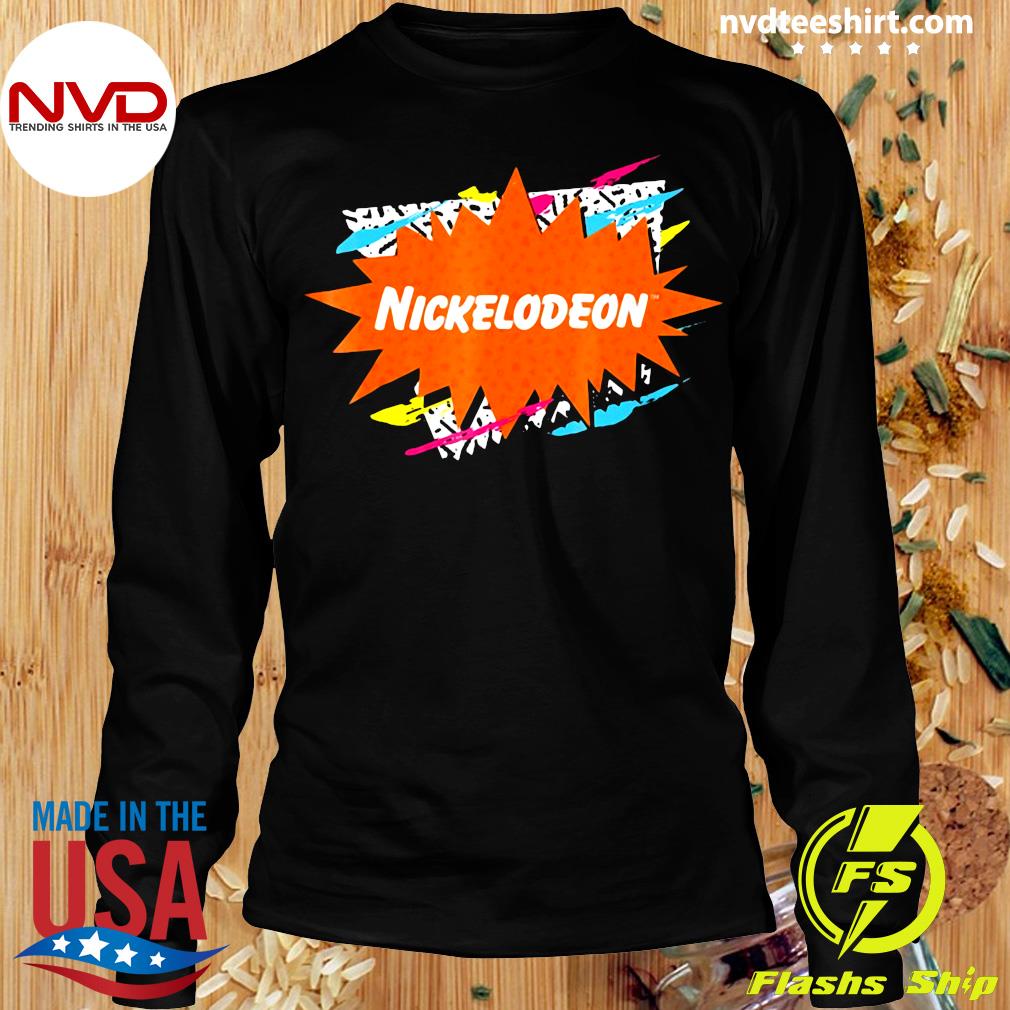 Nickelodeon Retro Logo Graphic T-shirt - NVDTeeshirt