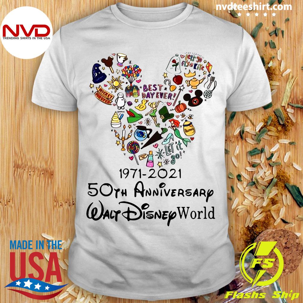 Official Best Day Ever 1971 2021 50th Anniversary Walt