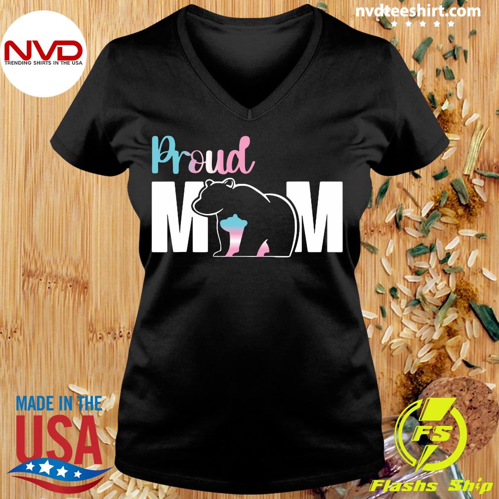 Mama Bear with Four Cubs mom t shirt Mothers Day Shirts for-TH – TEEHELEN