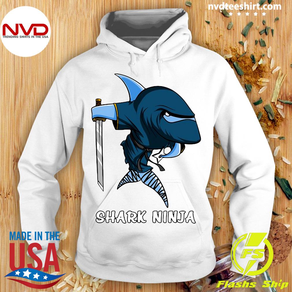  Shark Ninja Karate Ocean Samurai Martial Arts Men Boys Kids  T-Shirt: Clothing, Shoes & Jewelry