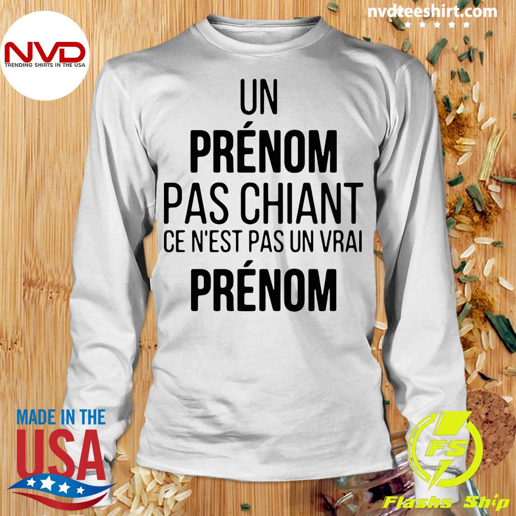 t shirt prenom
