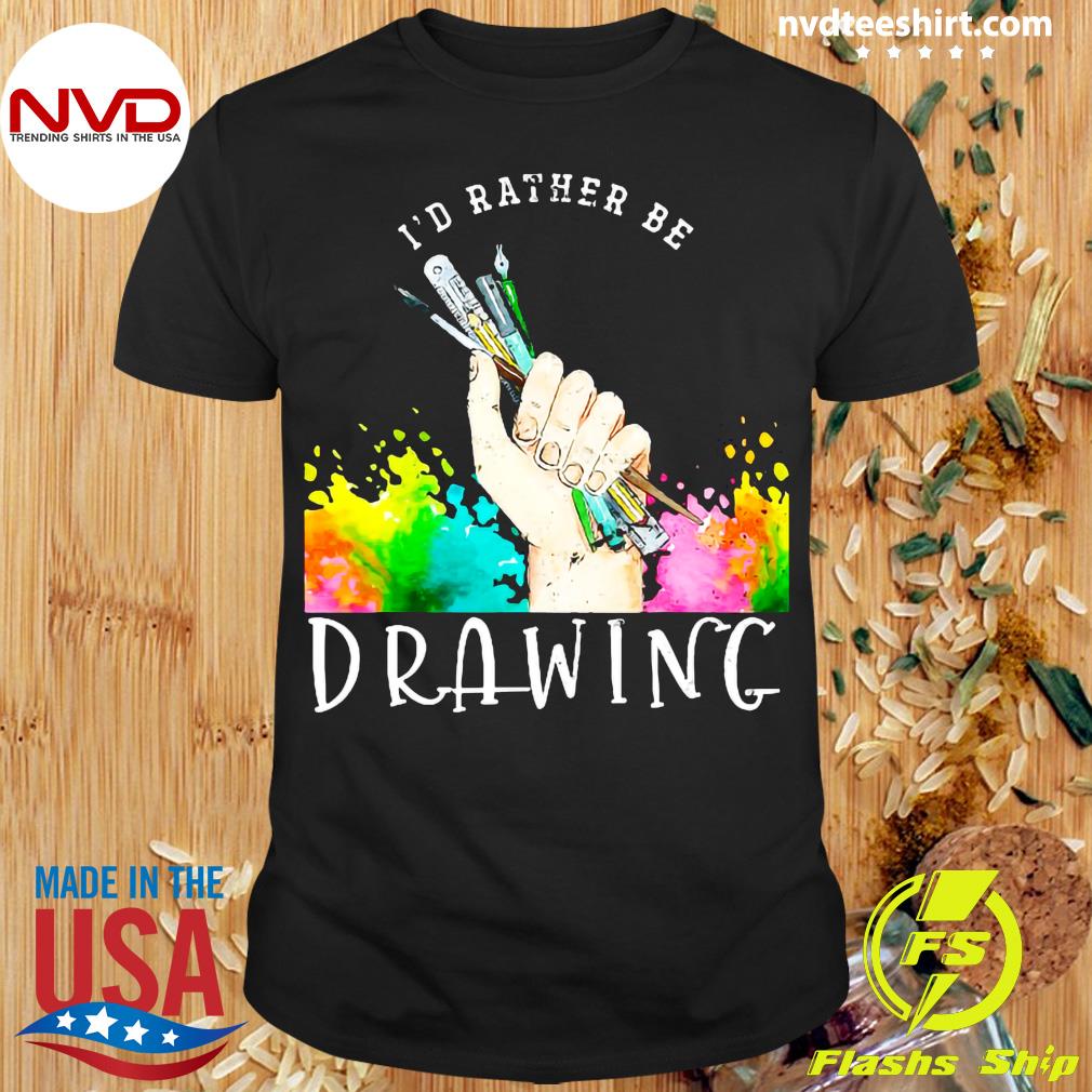 Paint Painter Sketching Drawing Artist T-shirt - NVDTeeshirt