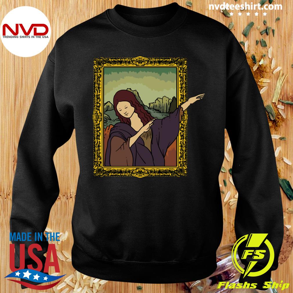 zombie mona lisa shirt