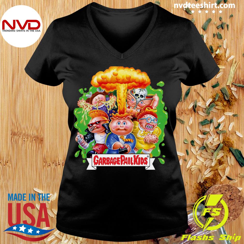 Saturate Obsession Supple Official Group Sticker Garbage Pail Kids T-shirt - NVDTeeshirt