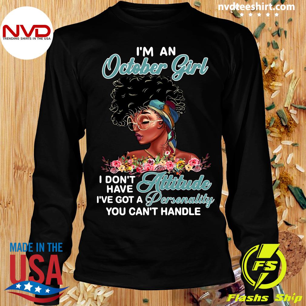 october woman shirt
