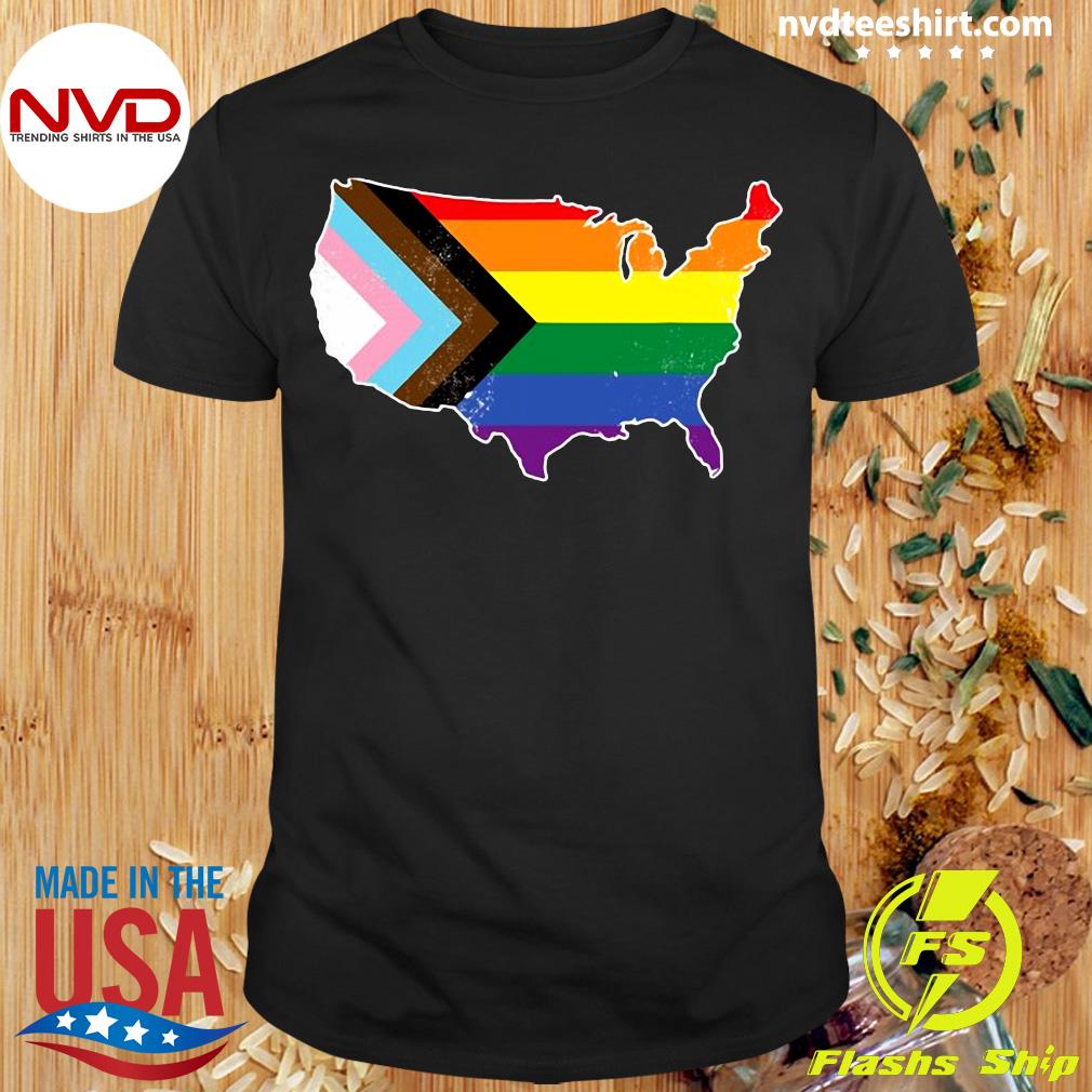 Gay Pride Flag Shirt | vlr.eng.br