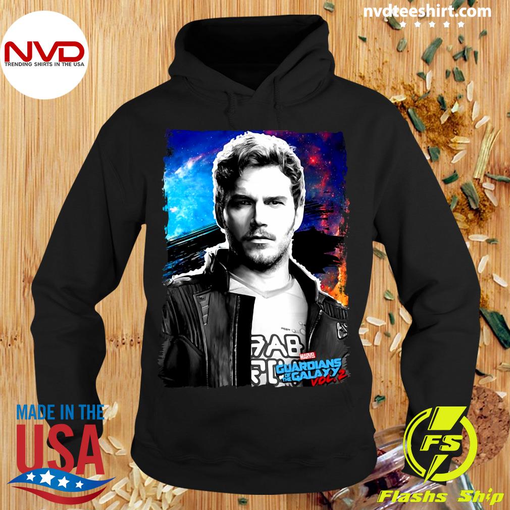 Black Blk Black 7-8 Years MARVEL Girls Guardians of The Galaxy Vol.2 Star Lord T Shirt Hoodie Size:7-8Y 