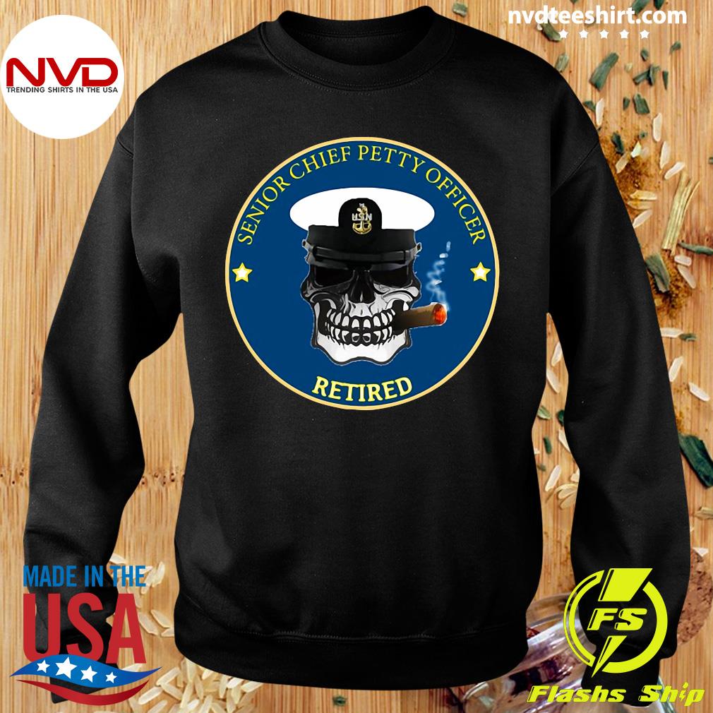 navy senior chief skull