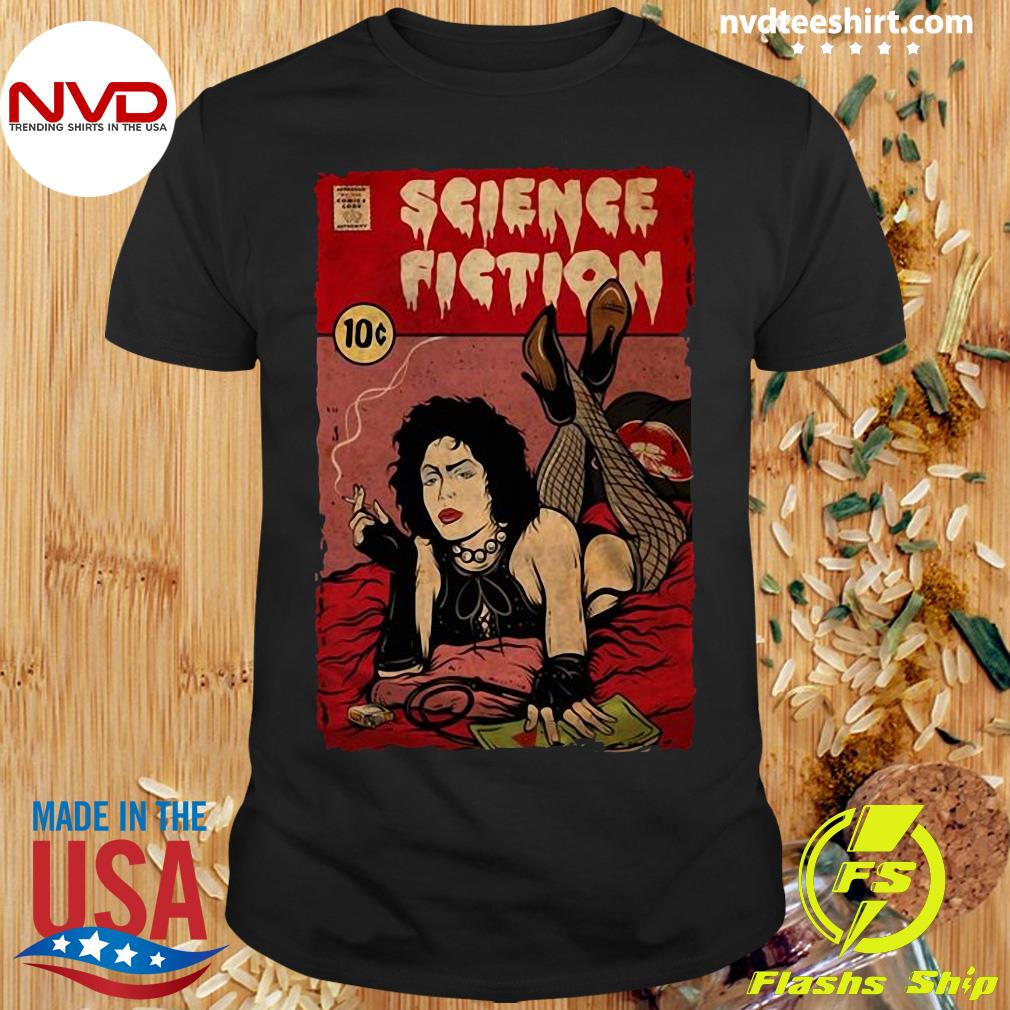 Official Science Fiction The Rocky Horror Picture Show T-shirt