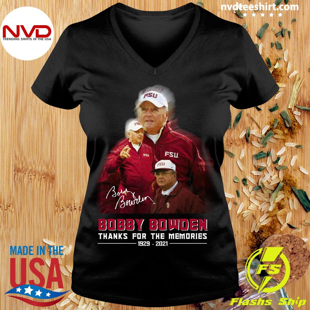 bobby bowden tribute t shirts