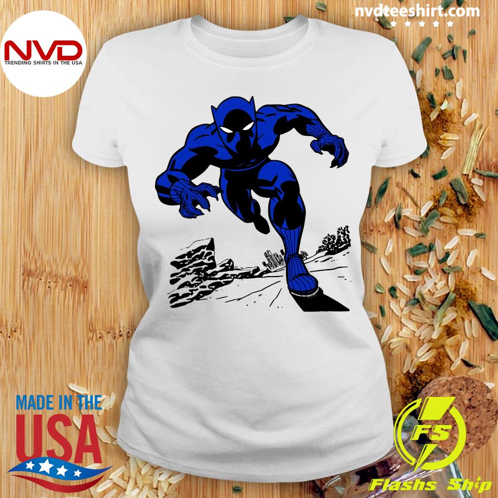 black panther comic shirt