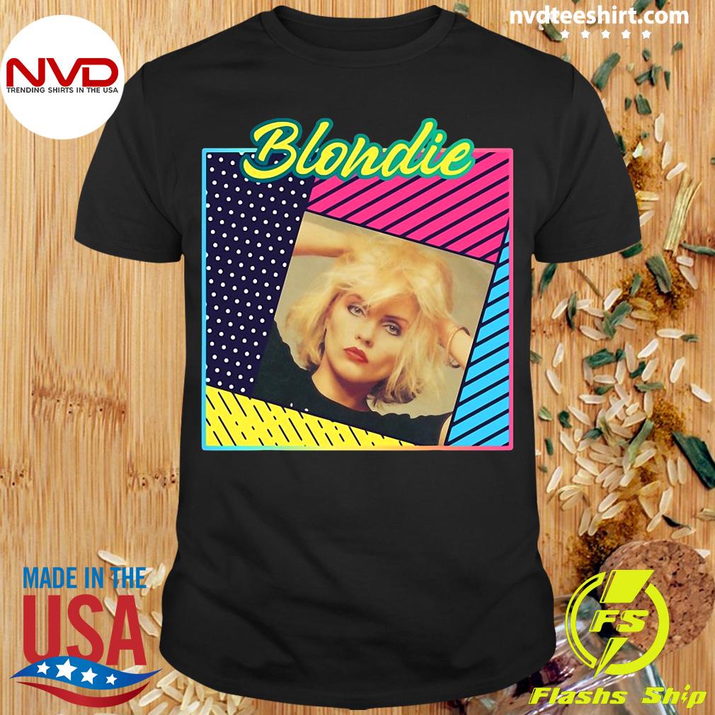 montering Visne studie Official Debbie Harry Blondie Classic Vintage T-shirt - NVDTeeshirt