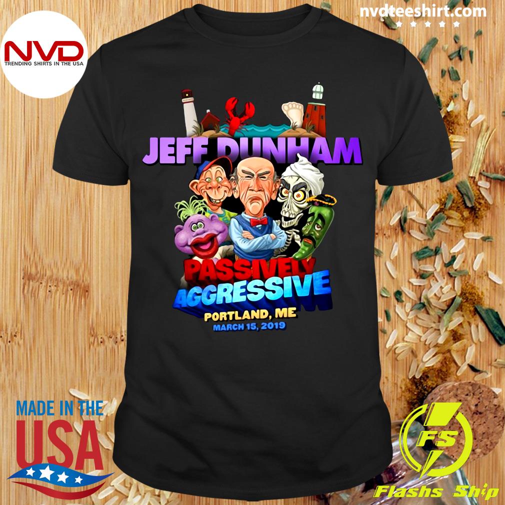 Official Jeff Dunham Passively Aggressive T-shirt - NVDTeeshirt