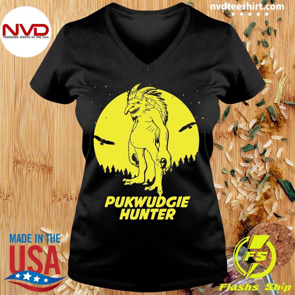 Official Pukwudgie Hide And Seek Hunter Champion Cryptid T Shirt Nvdteeshirt