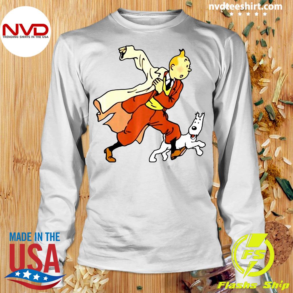 Official The Adventures Of Tintin Comic T-shirt -