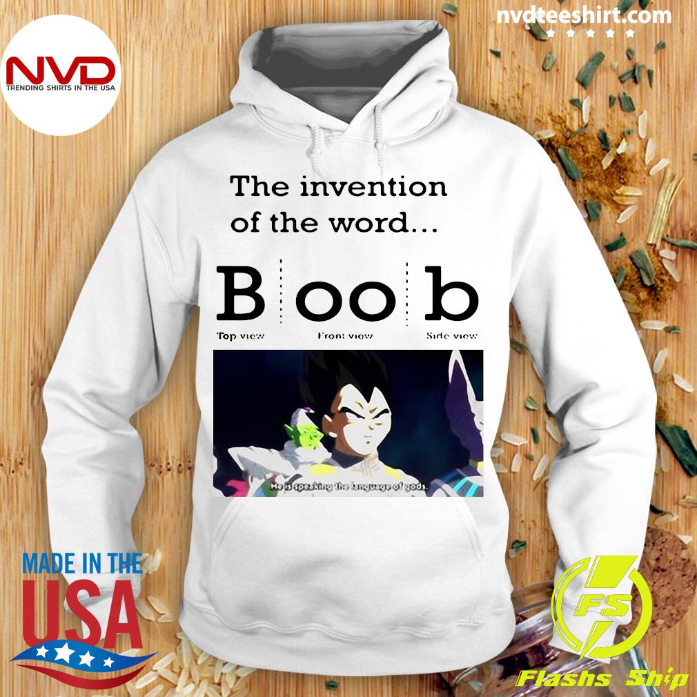 The Invention Of The Word Boob | Kids T-Shirt